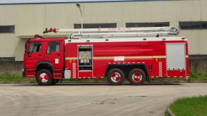 Wholesale HOWO Diesel Water Tower Fire Truck 6x4 Manual Transmission Type from china suppliers