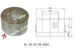STAINLESS STEEL 316 SUCTION STRAINER NO.62RB-100A ROSE BOX STAINLESS STEEL