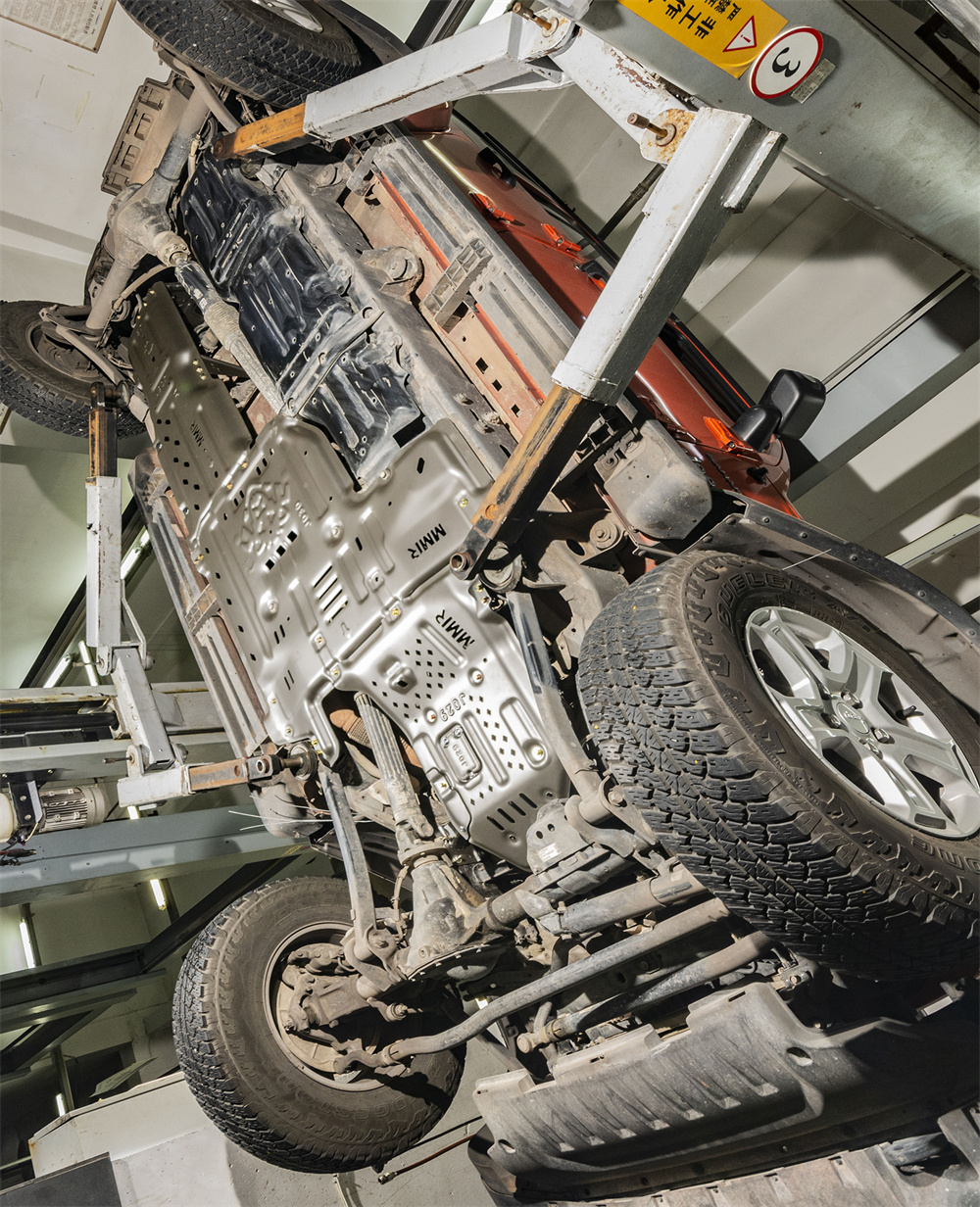 Jeep Wrangler Underbody Shield 3D Skid Plate for Chassis and Transmission Protection