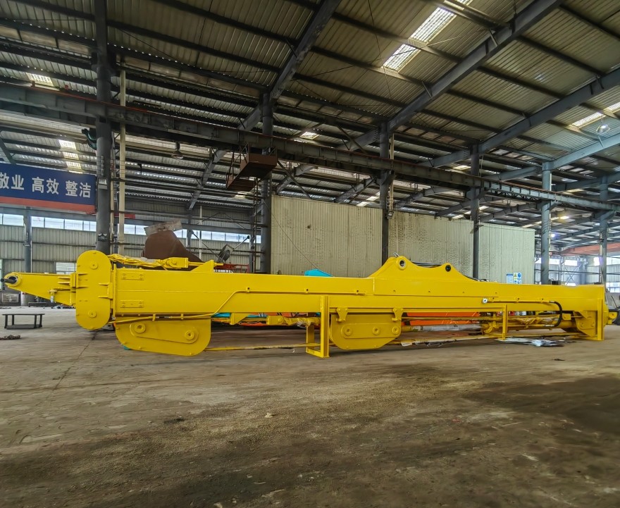 Telescopic Arm Excavator For Digging Caisson In Construction Work For 20 Ton