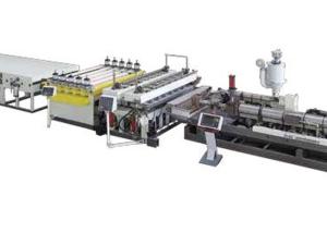 Wholesale Cross Section Plate PC PE Pp Hollow Sheet Extrusion Lines from china suppliers