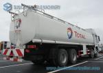 Howo 8x4 Sinotruk Fuel Chemical Tanker Truck , 310HP Carbon Steel Tanker Truck