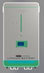 25.6V 200AH Domestic Solar Energy Storage Systems 1200ah Wall Mounted Battery