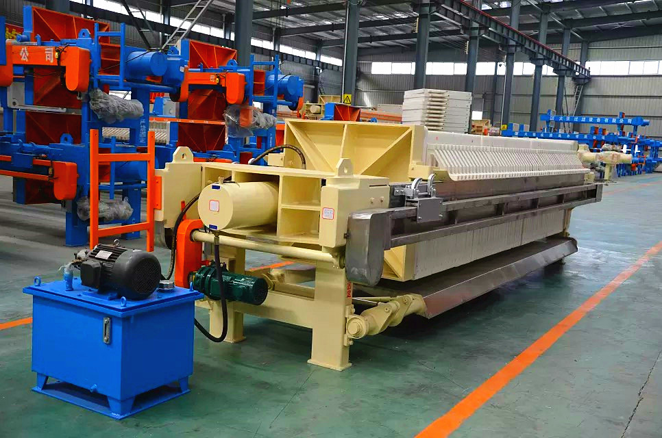 Cost Effective Membrane Filter Press Machine Fully Automatic 1000 Series