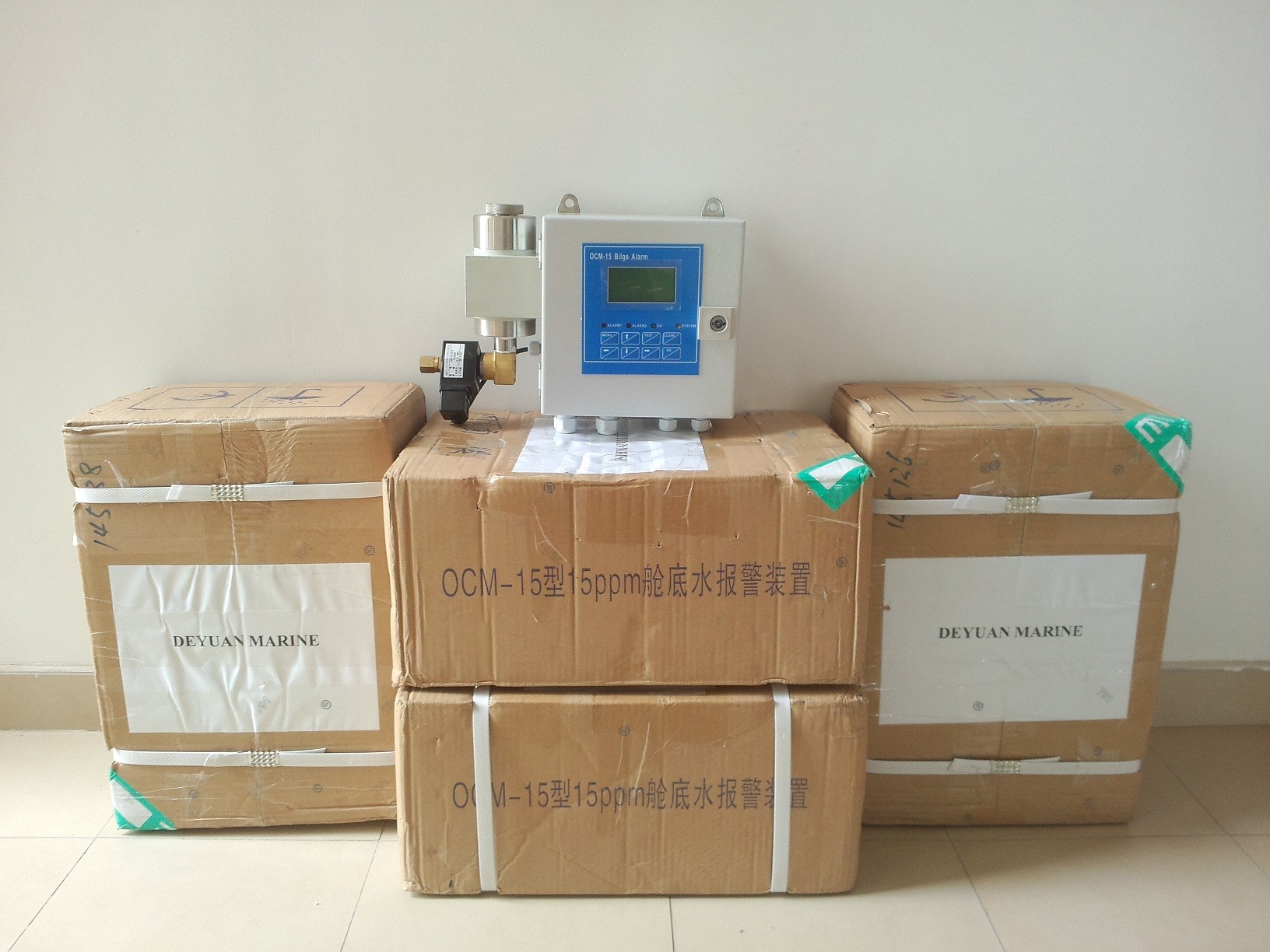 15PPM Bilge Alarm for Bilge Separator Oil Content Meter OCM-15 Oil Content Analyzer