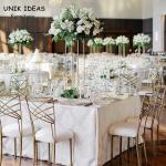 Tiffany Chameleon Chairs Wedding Gold For Rent Party 41x40x92cm