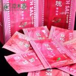 Rosy Herbal Bath Salts 28g×40PCS Pink Bath Salt For Radiant Skin