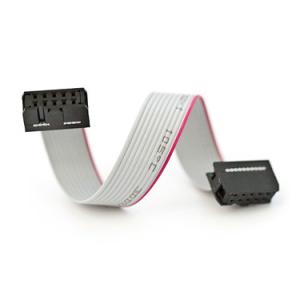 Wholesale 1.27mm UL2651 28awg 10 pin flat ribbon cable from china suppliers