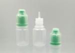 Transparent PE Smoke Oil Bottle High Strength Leakage Proof Non Spill