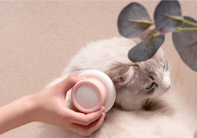 TPU ABS Massaging Cat Comb Self Cleaning Dog Detangling Brush OEM oDM