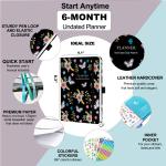 Thermal Binding Hardcover Diary Planner Journal Set for Daily Weekly Monthly