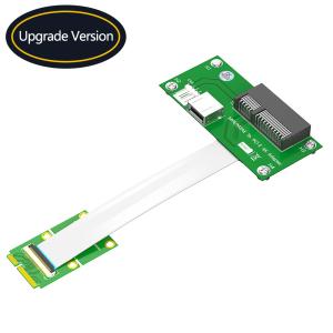 Wholesale long Shielded Mini PCI-E Express X4 USB Riser Cable Card Horizontal from china suppliers