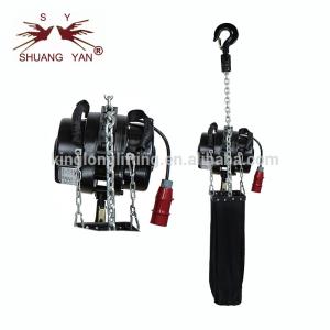 Wholesale Lightweight Portable Electric Chain Hoist 5 Pins Plug Ergonomic Design from china suppliers