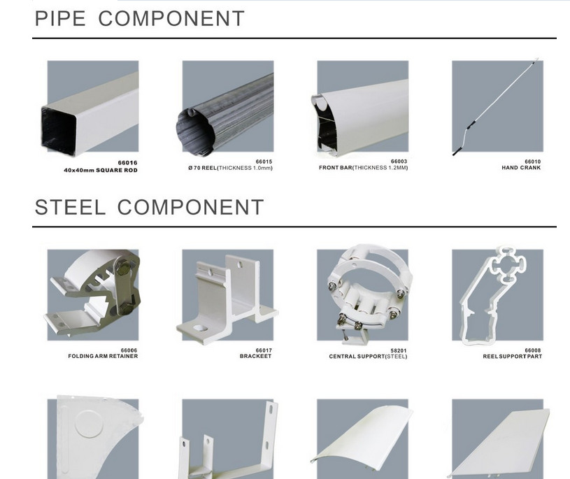 Commercial Retractable Awning Hardware