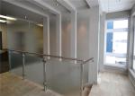 Popular Design Ss Railing With Glass Designs , Stainless Steel Staircase Railing