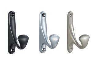Wholesale Pearl Nickel Door Mounted Coat Hooks , Waterproof Metal Coat Hooks from china suppliers
