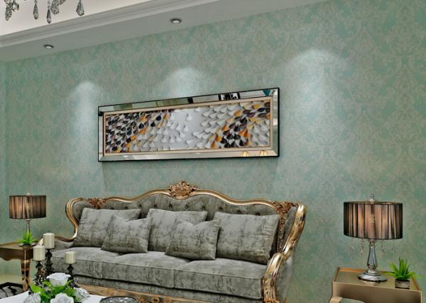 1.06*10m Water Proof Living Room Wallpaper / Interior Decorating Wallpaper ,