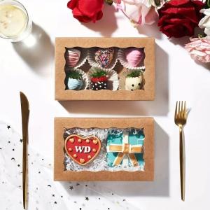 Wholesale Kraft Paper Snack Packaging Box for Rectangle or Custom Shape for Food Packaging from china suppliers