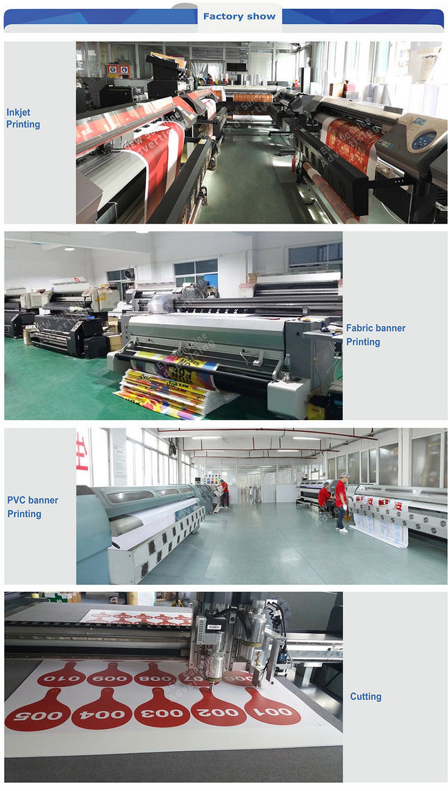 Large Custom Wall Posters Sun Proof For International Exchange Activities