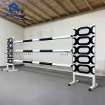 High Durability Black Horse Jumps Equipment Easy Maintenance For Equestrian