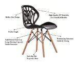 Modern leisure dessert shop dining chair business negotiation clear bar chair