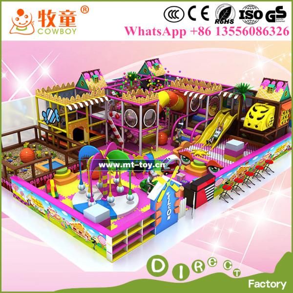 Guangdong Cowboy Candy Theme Kids Indoor Play Structures for Supermarket