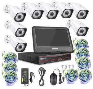 Wholesale 10.1&quot; Monitor CCTV IP 2.0Megapixel 8chs POE Nvr Cameras Kits from china suppliers