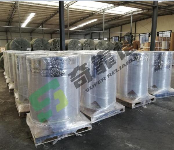 Adhesive White PET 25um 25mic for adhesive tire label making TG3435 Model in