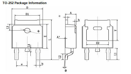13P10D -100V Mosfet Power Transistor For Power Management ESD Protested