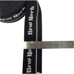 Custom Logo Nylon Jacquard Underwear Elastic Webbing For Sportwear