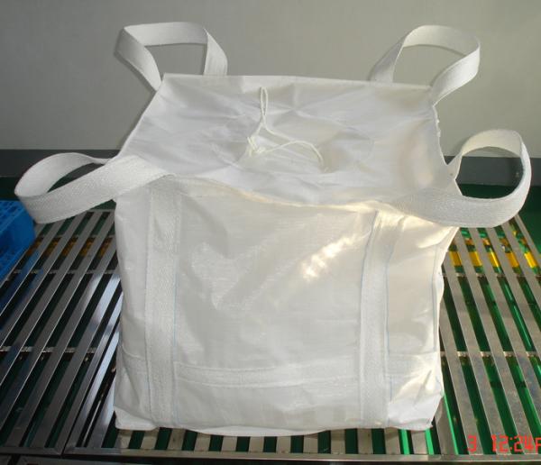 polypropylene woven sack white Super sack bags Tubular big bag with perimeter