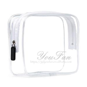 Wholesale Plain Transparent Travel Wash Bag Premium PVC Made For Men / Women from china suppliers
