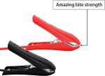 12V Battery PVC Insulated Alligator Clips Tinned Copper Multiscene