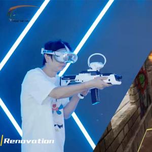 Wholesale 4 Players Space Walk CS 9D VR Shooting Game Machine Customized from china suppliers