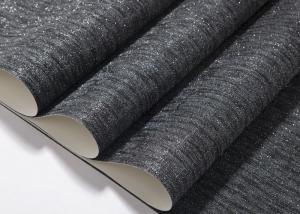 Wholesale House Decoration Removable Vinyl Black Embossed Wallpaper for Bedrooms from china suppliers