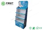 Custom Retail Promotion Paper Display Racks POP Skin Care Products Floor