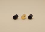 16.3mm Round Perfume Cap Gold / Black Color Leak Proof Stable Performance