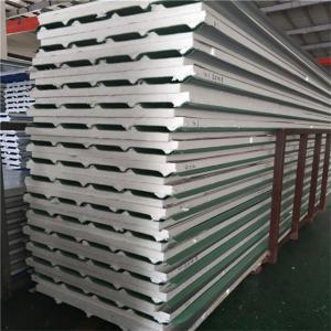 Wholesale 30mm green moisture proof eps sandwich roof panel for prefabricated luxury villa house from china suppliers