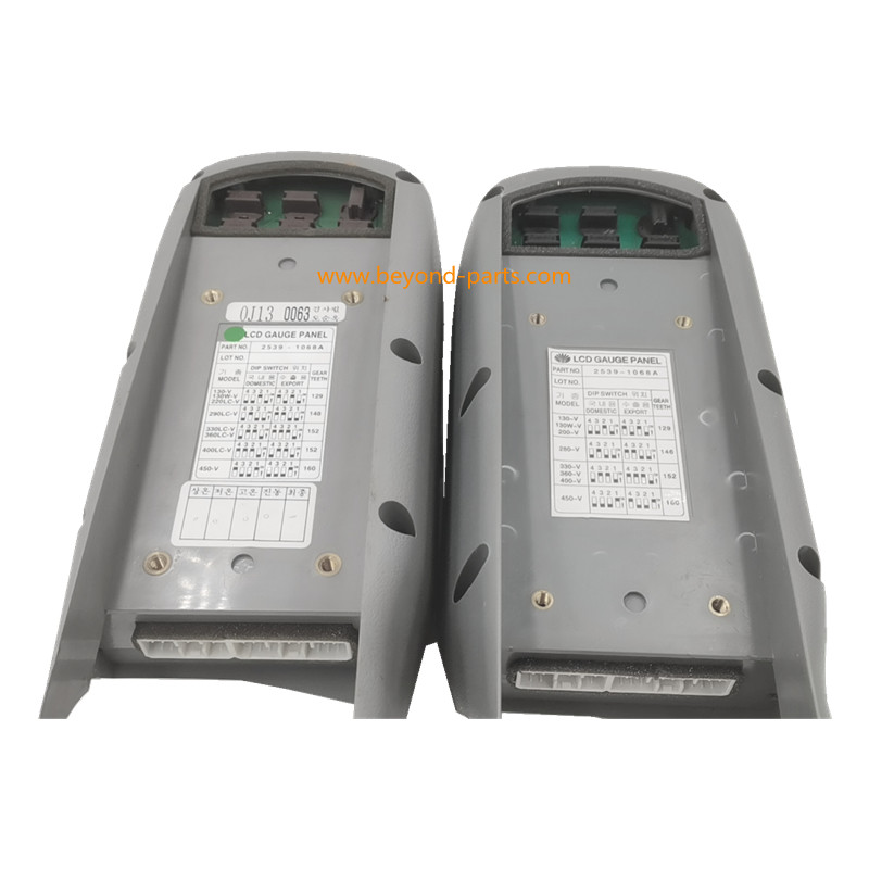 Doosan DH220-5 Excavator Monitor Cluster Gauge Panel 2539-1068A