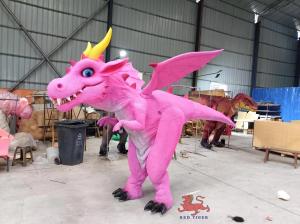 Wholesale Customized Cartoon Dragon Costume Animatronics Dinosaur Lovely Costume For Kids Park from china suppliers