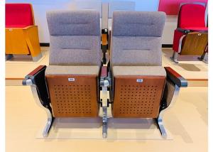 Wholesale Ergonomic 120mm Lecture Theatre Seating With Wooden Outback from china suppliers