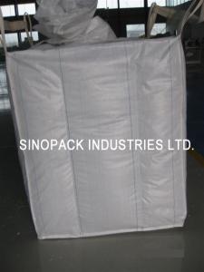 Wholesale 2200 Lbs Baffle Bag Industrial Big Bags FIBC Bulk Bag For Cement / Chemical Packaging from china suppliers