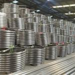 TP304 316 Welded Spiral Stainless Steel Cooling Coil / Tube / Pipe