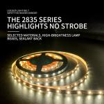 120 Lamp SMD 2835 LED Strip Light Bathroom Mirror Indoor / Outdoor Decoration