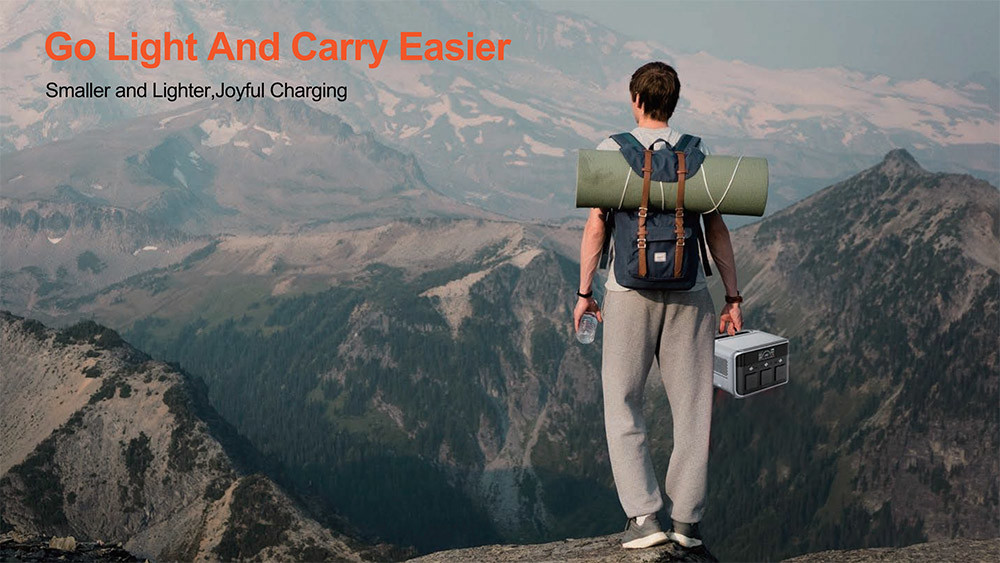 Joypo Quick Recharge Portable Electricity Generator 600W 481Wh With Multiple Ports