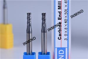 Wholesale 3mm , AlTiN Coating , Square End Mill , 4 Flute , end milll cutter , 50mm Length from china suppliers