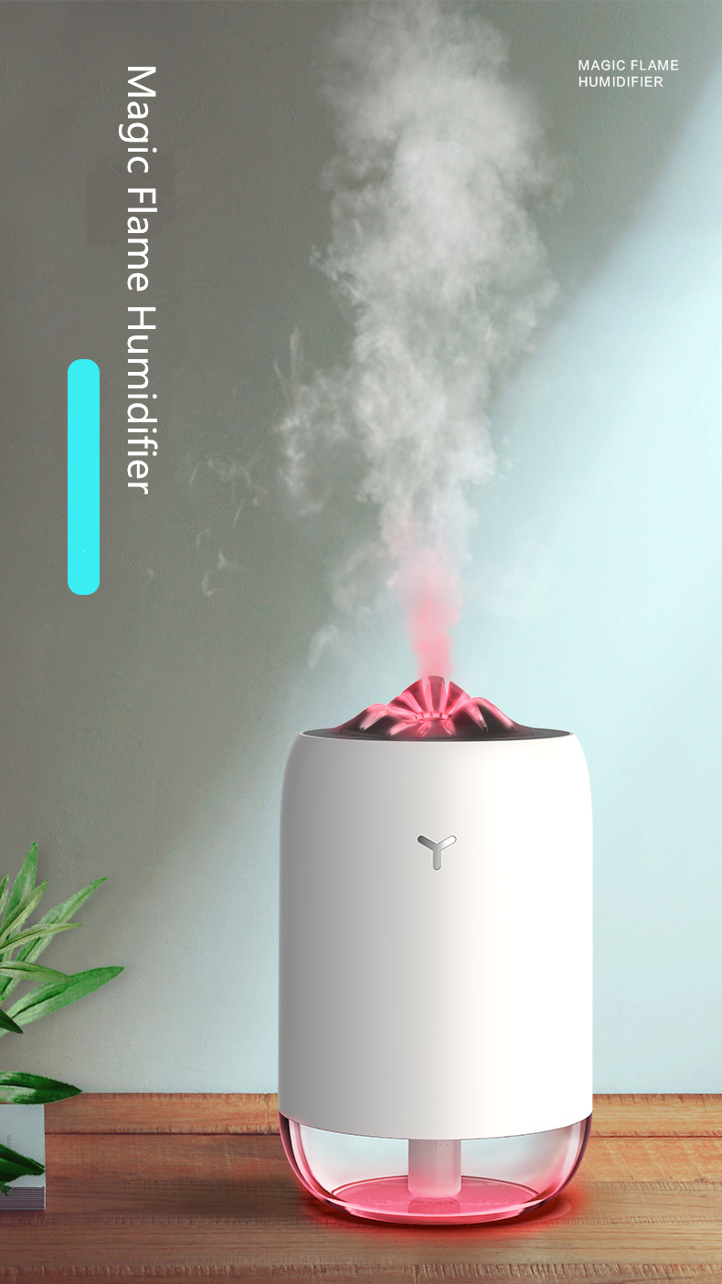 HOMEFISH 260ML Room Humidifier ABS PP Silicone Car Air Humidifier