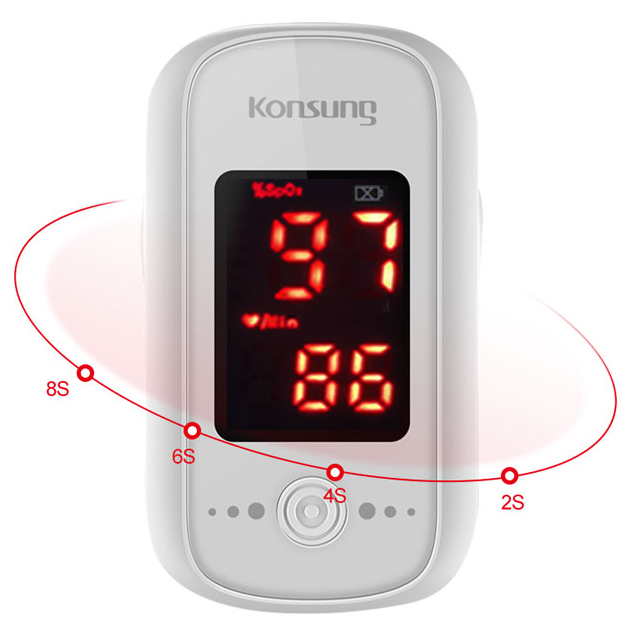 Accurate Results OLED Fingertip Digital Pulse Oximeter For Home Use