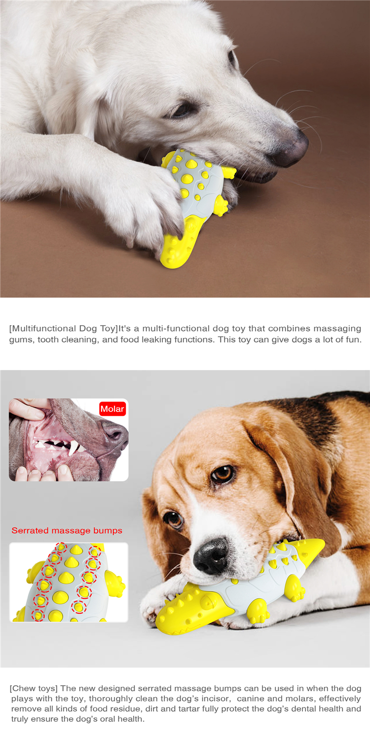 Designer Crocodile Model Dog Indestructible Toy Molar Rod With Customization