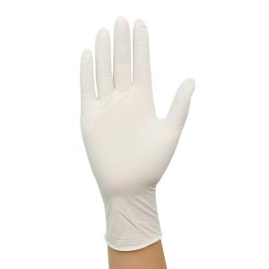 Wholesale White Color Disposable Medical Gloves For Hospital / Home Easy To Wear from china suppliers